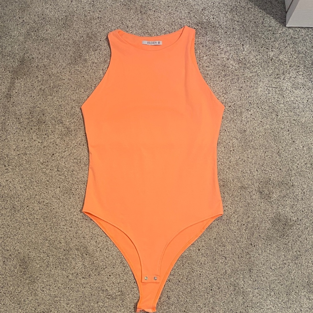 Hot Pink/Peach One piece